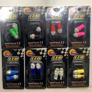 หลอดไฟหรี่ ไฟเลี้ยว ไฟไมล์ LED มีให้เลือก8สี (ขายเป็นคู่) !!!ราคาสุดคุ้ม!!! สินค้าเกรดAAA ส่งตรงจากโรงงาน