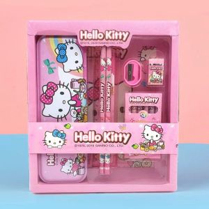 Cartoon Kids Stationery School Supplies SetPencilBagfor Chlidren