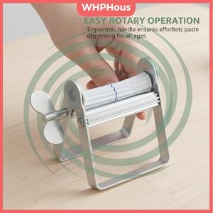 WHPHous Metal Toothpaste Tube Squeezer - Large Multifunctional Tube Wringer Roller Dispenser For Hair Color Dye Paint Tubes