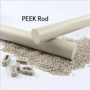 แท่ง PEEK เส้นผ่านศูนย์กลาง 3~50 มม. แท่งโพลีเอเทอร์เอเธอร์คีโตน ทนทานต่ออุณหภูมิสูง แท่งพลาสติกวิศวกรรมพิเศษ ชิ้นส่วนที่มีความแม่นยำ