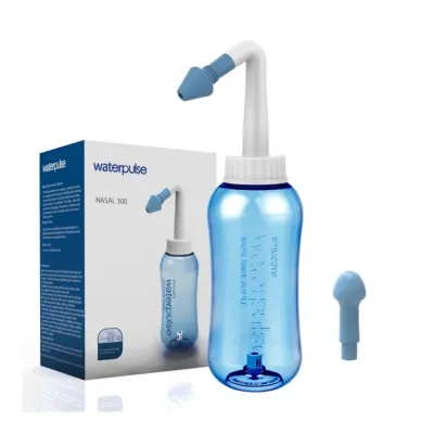[HCM] Bình rửa mũi Waterpulse 300ml - Bình vệ sinh mũi cho bé và người lớn dụng cụ rửa mũi ngăn ngừa viêm xoang -Hue203store