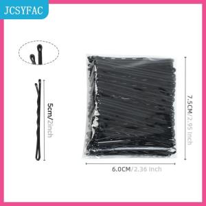 JCSYFAC 50 cái kẹp tóc 5cm kẹp tóc phụ nữ kẹp tóc xoăn lượn sóng kẹp tóc kiểu tóc phụ nữ Bobby pins phụ kiện tạo kiểu tóc