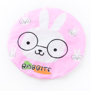 KANGBAN หมวกอาบน้ำ หมวกคลุมผมอาบน้ำ หมวกอาบน้ำลายการ์ตูน หมวกคลุมอาบน้ำ หมวกครอบผม กันน้ำ หมวกอาบน้ำพลาสติก หมวกคลุมผม หมวกกันน้ำ