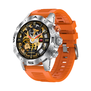 MAFAM【 Baru Ready✔️】Jam Tangan Pintar Men Smart Watch MT43 Pro BT Call Music 1.28M Memory Health Monitor Outdoor Sport Fitness Tracker MT43Pro Smartwatch