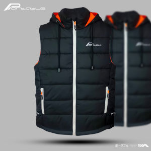 Rompi Portable Hoodie Pria Wanita Terbaru Terlaris Rompi Tebal