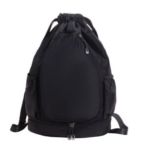 MUQZI badminton racket bag Large Capacity Tennis Racket Backpack with Shoes Pocket 2 Rackets Badminton Sports Bag Professional Drawstring Closure Gym Pack Travel