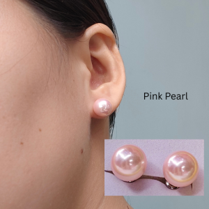 Natural Stone 10mm Stud Earrings Silver Material Blessed Cleansed Energized Charm Earring