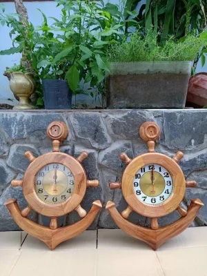Đồng hồ treo tường gỗ gõ đỏ 100% hàng cao cấp _ Nhiều mẫu chọn