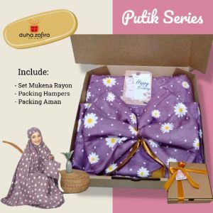 Hampers Mukena Wedding/ Seserahan Pake Kotak Mika Transparan/ Mukena Kado Lebaran | Duha Zafira