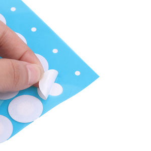 Joldhans 48ชิ้น แผ่น20มม.แผ่นกรองกระดาษสติกเกอร์สำหรับใต้ขวดปากกว้างฝาปิดเห็ด