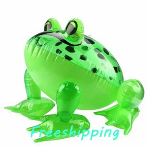 baoxue Phát sáng Inflatable màu xanh lá cây nảy ếch cóc Ballon rừng động vật đồ chơi vui trẻ em bên món quà sinh nhật trang trí đám cưới