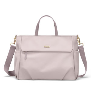 GOLF QUALITY Laptop Sleeve Bag 15.6 inches Fashion Large Capacity Shockproof Laptop Sleeve Case Women‘s Handbag Shoulder Bag For Student Business Travel Pink Apricot Black