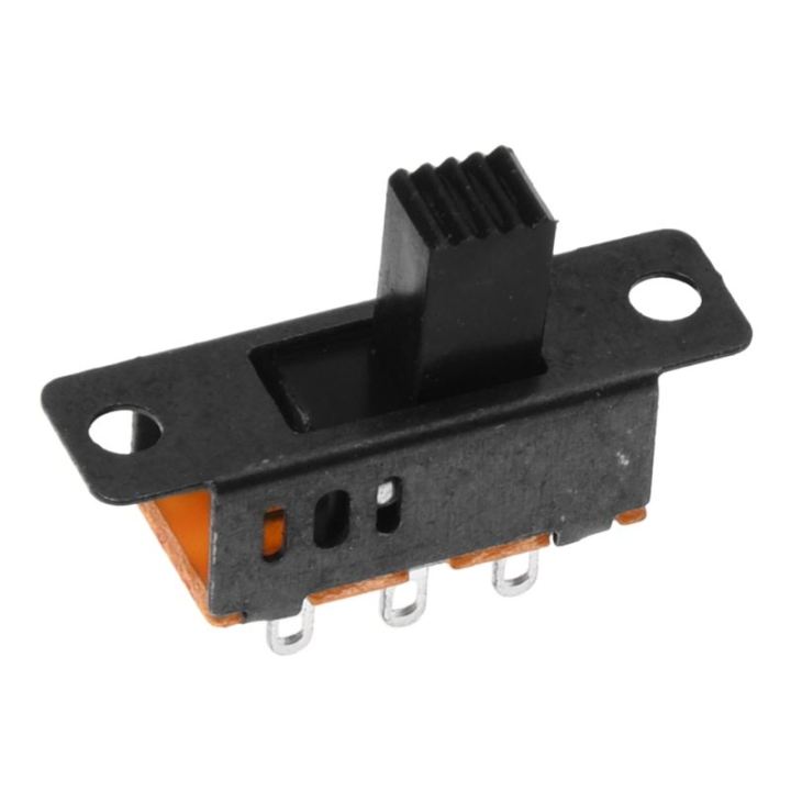 SJT® 15 Pcs 6 Pin 3 Position ON/OFF/ON DPDT Panel Mount Slide Switch DC