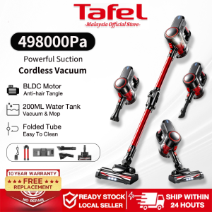 【10 Years Warranty】Cordless Vacuum Cleaner 498000pa Super Suction Power Wet Dry Floor Washer Suitable for Wood Floor & Carpet Hard Floor