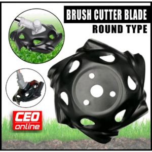 CEO 🇲🇾 Brush Cutter Blade Round Type Edge Wheels Mover Blade Lawn Mower Blade Grass Trimmer Head Weeder Grass Cutter