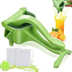 Plastic Handy Manual Fruit Juicer Detachable Hand Press Squeezer Stainless Steel Lemon Fruit Juice Extractor MultiFunction