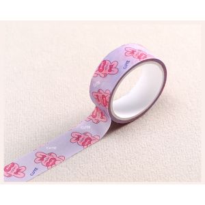 Washi Tape Aesthetic Motif Kelinci Lucu Memo Scrapbook Planner DIY Cute