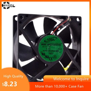 for ADDA AD08012XX257000 80mm 12V 0.30A Cooling Fan High Airflow for PCs Servers & Electronics