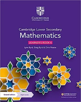 Cambridge Lower Secondary Mathematics Learners Book 8 with Digital Access (1 Year)
