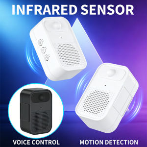 JACIRCLE Welcome Door Sensor Store Welcomer Voice Prompter Sensor Infrared Induction Home Outdoor Doorbell