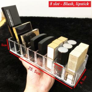 Eyeshadow Palette Lipstick Blush Storage Box Organizer Organiser Transparent Acrylic Eyeshadow