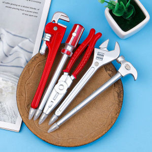 Christmas gift 【AYLMER】 Ball Pens Simulation Hardware Tools Vise Screwdriver Pliers Hammer Toy Modelling Ballpoint Pen Student Learning Prizes Gift