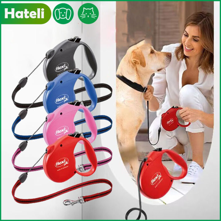 HATELI Retractable Dog Leash No Tangle Cat Leashes for Small