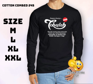 Kaos Cotton Combed 24s Sablon Plesetan Tobatlah/Kaos Premium Viral/Kaos Motif Viral/Kaos Distro Viral/Kaos Tobatlah