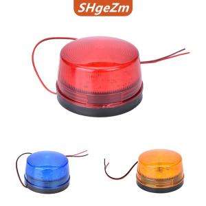 [COD] SHgeZm Đèn LED nhấp nháy cảnh báo an ninh 12V màu xanh da cam đỏ đèn nhấp nháy cảnh báo tín hiệu