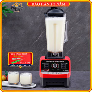 Máy xay đa năng Máy xay sinh tố công nghiệp công suất lớn 3000W- dung tích 2.5l chất liệu cao cấp an toàn khi sử dụng- Bảo hành 2 năm