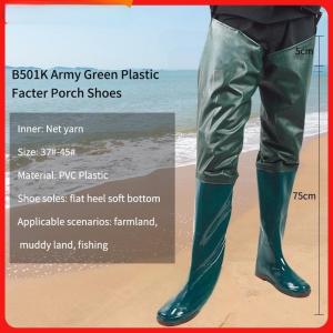 Waterproof Fishing Wader Pants with Cleated Sole Boots – Durable Nylon Chest Waders for Anglers and Outdoor Enthusiasts