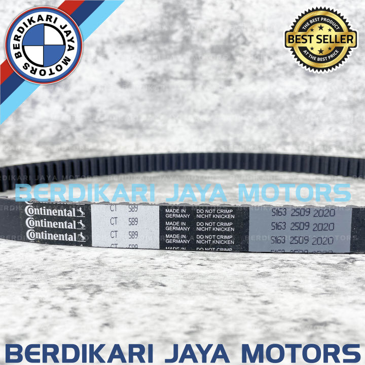TIMING BELT MESIN ENGINE BMW E30 E34 E36 M40 CONTINENTAL 11317621021
