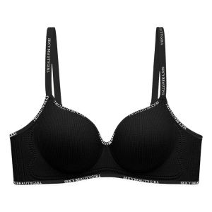 Womens Seamless Wireless Strapless Push up Bra Plus Size Bralette Buckle Non-wire Underwear