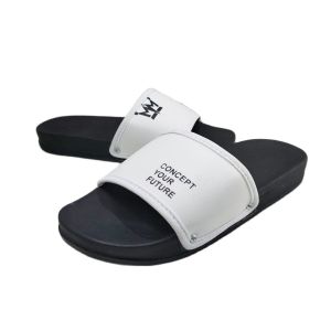 [BISA COD] Dj.Style - Concept Promo Terlaris Sandal Slop - Sandal Karet - Distro Casual - Sandal Pria - Wanita Dewasa - Sandal Skena Sol Black