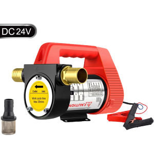 Máy bơm dầu nhớt nhiên liệu 220V DC 12V 24V - Công suất 70L/phút - Chất lượng cao Giá tốt