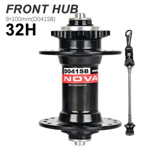 Novatec Bicycle Hubs D041SB D042SB Steel Freehub MTB Bike Hub Disc Brake Cassette Hub 28/32/36 Holes HG SX 8-12 Speed