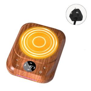 Toastier Pad 75 °C ตัวควบคุมที่สามารถปรับเปลี่ยนได้เครื่องควบคุมขนาดใหญ่ให้ความร้อนหน้าปิดอัตโนมัติฟังก์ชันนาฬิกาสอดคล้องกับเครื่องดื่มต่างๆ