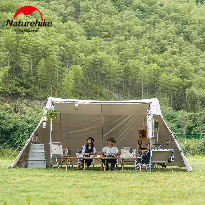 Naturehike%20Cloud%20Desk%20M%20Twin%20Tower%20Shelter%20Outdoor%20Camping%20Tent%20Tarp%20Portable%20Waterproof%20Windproof%20with%20Projector%20Screen%204%20Poles%20Canopy%20Awning%20Camp%20Glamping%20Shelter%20Nature%20Hike%20-%20Image%203