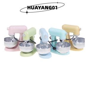 HUAYANG01 [2023 new HOT FASHION] Mô hình trộn hiện đại nhà bếp thu nhỏ 1:12 phụ kiện nội thất đồ chơi
