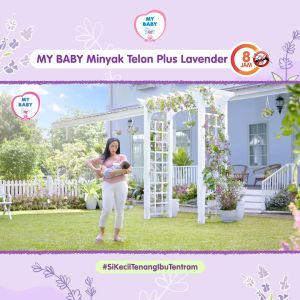 My Baby Minyak Telon Plus Lavender 60ml-90ml-150ml.