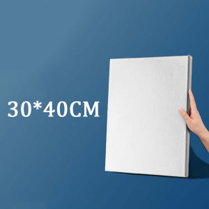 Canvas Board Painting Plain with Wooden Frame Suitable for Oil Painting Various Sizes Stretched Canvas Cotton Frame