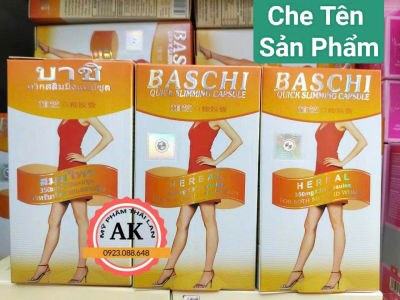 BASCHI CAM THÁI LAN HỘP GIẤY DẠNG VỈ XUỐNG 5KG 1 LIỆU TRÌNH 1 HỘP 30 VIÊN [ CHÍNH HÃNG ]