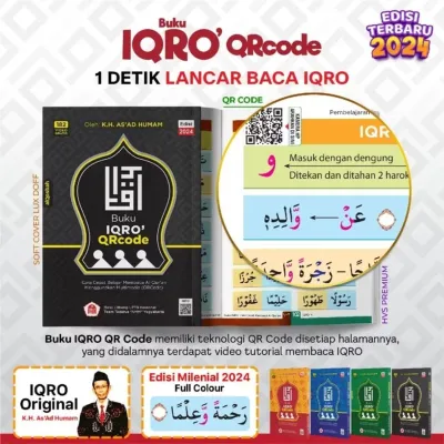 AL QOSBAH - BUKU IQRO MILLENIAL A5