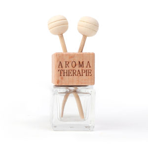 คลิปน้ำหอมติดช่องแอร์รถยนต์น้ำหอมปรับอากาศอุปกรณ์ตกแต่งรถยนต์สวนในขวดแก้ว