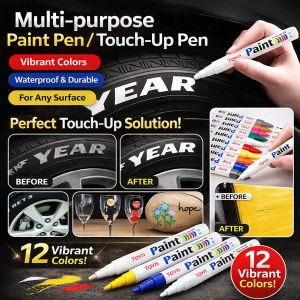 Paint Pen High Saturation Repair Tool/Touch-Up Marker For Car Furniture/Universal Paint Pen Precise Applicator/Marking Pen For Home Office Use