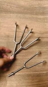 Dụng cụ móc thu cần câu móc bèo ao câu ốc zen 8mm gắn sào inox