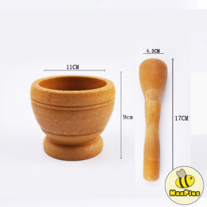 MaxPlus Multifunctional Spices Manual Grinder PestleBowl Household Minced Tool Garlic