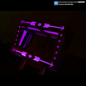 กรอบป้ายทะเบียนรถบรรทุก NH6 ไฟ LED By ง่วนเฮงบ้านโป่ง