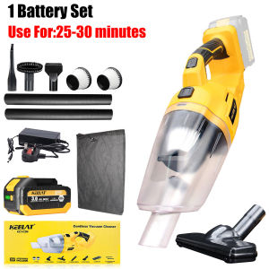 KEELAT KCVC04 Cordless Vacuum Handheld Electric Power Vacuum Cleaner for Hardwood Floor Carpet Pet Hair Car