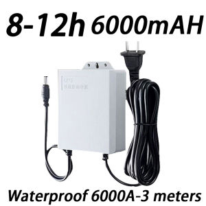V380 PRO 12V 1.5A Uninterruptible Power Supply Mini UPS Battery Backup for WiFi Router Modem CCTV Built-in Battery Working System IP Camera Power Cord Endurance Power Supply Outdoor Built-in Battery